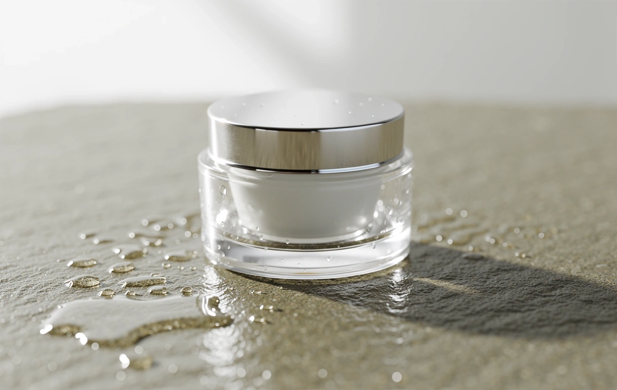 Premium skincare presentation